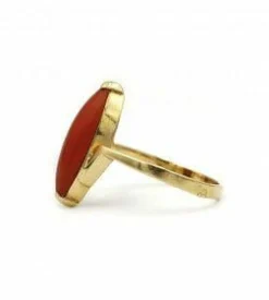 Bague - Or et Corail