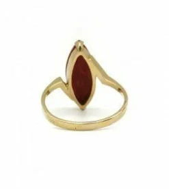 Bague - Or et Corail