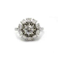 Bague - Or et diamants