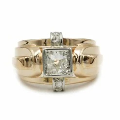 Bague - Or Et Diamants