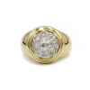 Bague - Or jaune et diamants