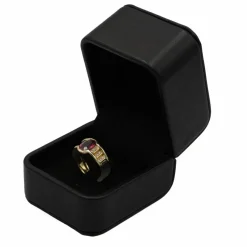 Bague - Or jaune tourmaline et diamants