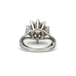 Bague - Or, Platine & Diamants
