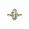 Bague - Or Rose Platine & diamants