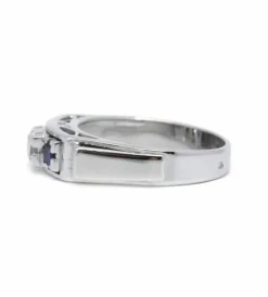 Bague - Or, Saphirs Diamants