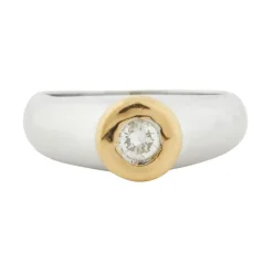 Bague 2 Ors Diamant