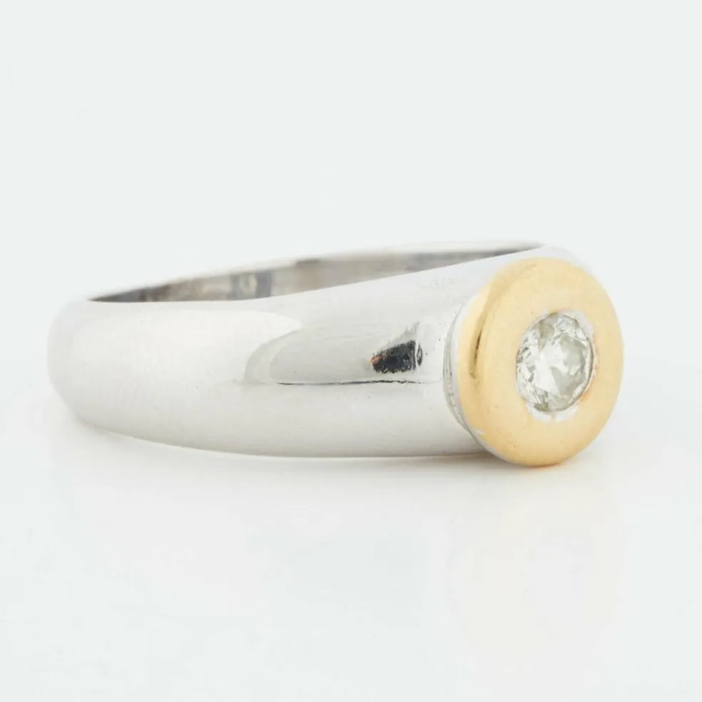 Bague 2 Ors Diamant