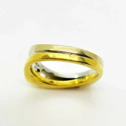 Bague 2 Ors Diamant