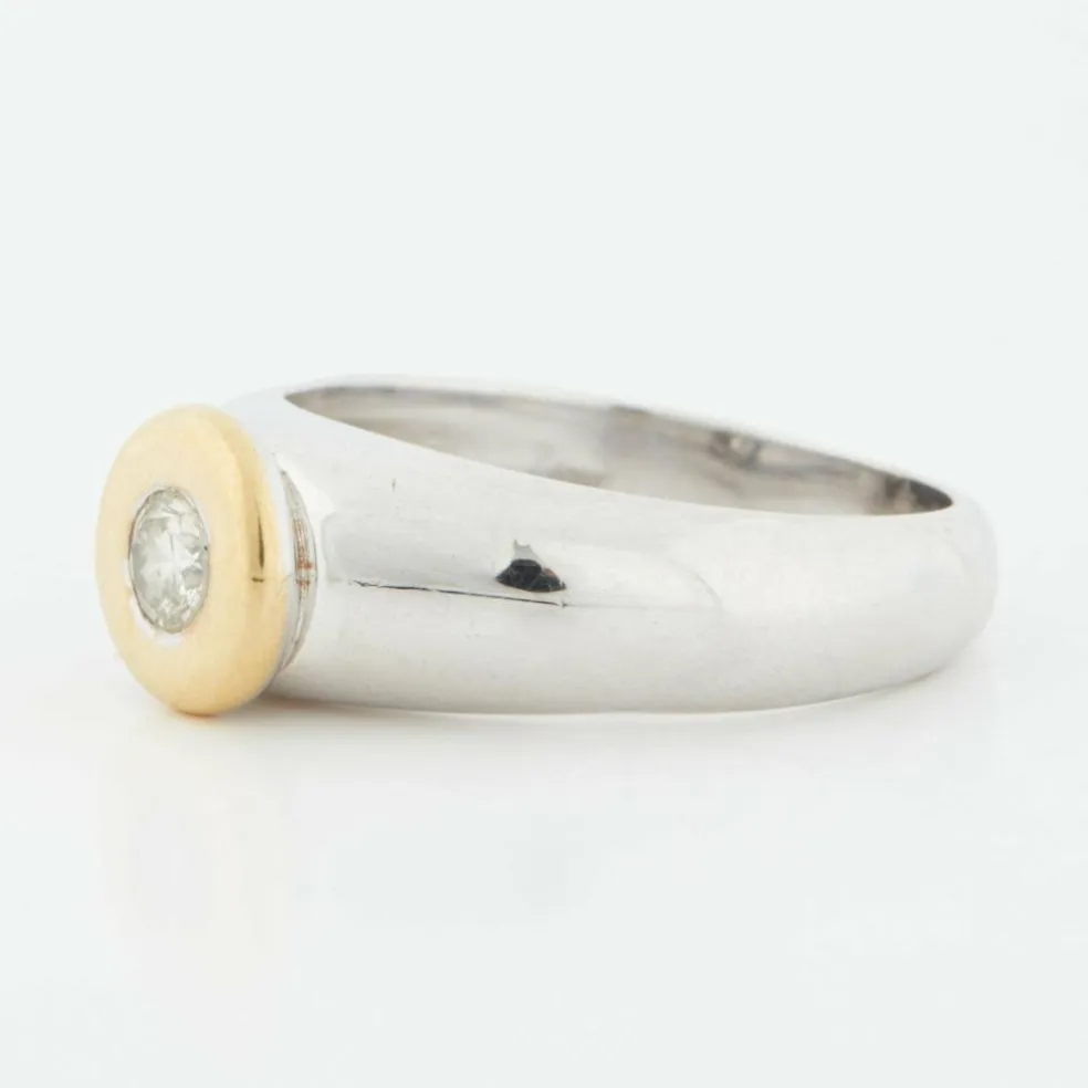 Bague 2 Ors Diamant