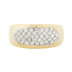 Bague 2 Ors Diamants
