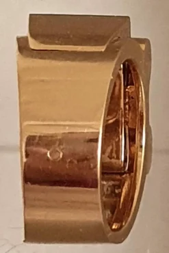 Bague 2 Ors Diamants Rubis