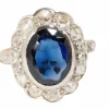 Bague 2 Ors Saphir