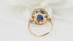 Bague 2 Ors Saphir