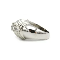 Bague - Platine et Diamants
