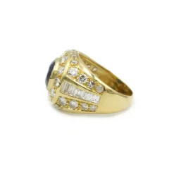 Bague - Saphir & Diamants
