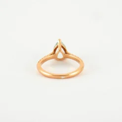Bague Aigue marine & diamants