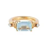 Bague Aigue-marine