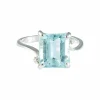 Bague Aigue-marine