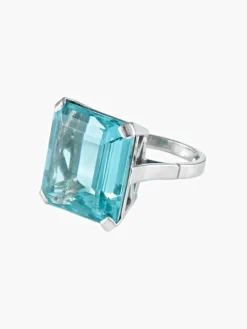 Bague Aigue-marine