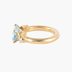 Bague Aigue-marine
