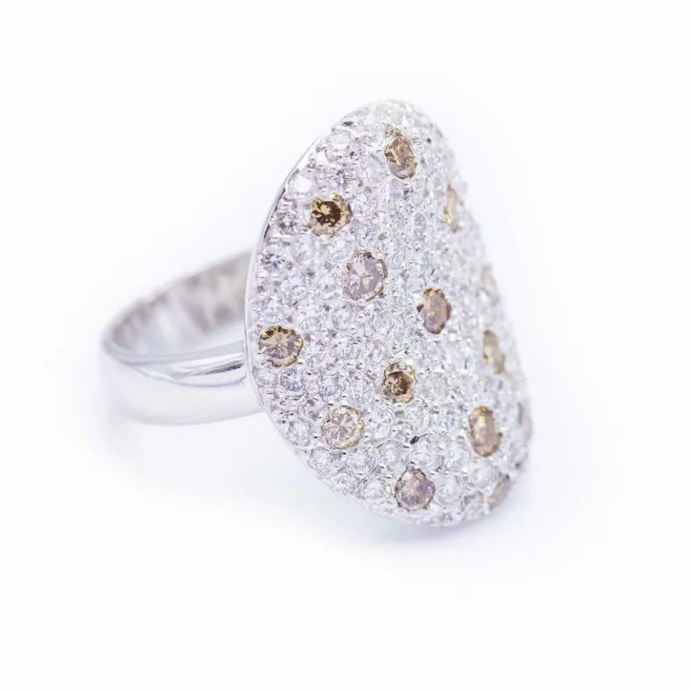 Bague ALEGORIA en or blanc et diamants