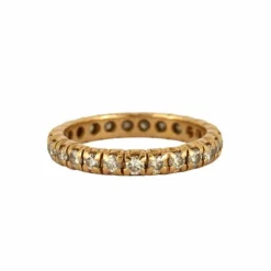 BAGUE ALLIANCE AMERICAINE DIAMANTS