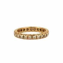 BAGUE ALLIANCE AMERICAINE DIAMANTS