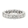 Bague Alliance américaine Or blanc Diamant