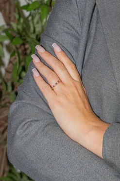 Bague Alliance américaine Or jaune Diamant