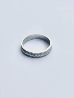Bague Alliance Or Blanc