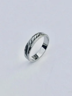 Bague Alliance Or Blanc
