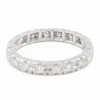 Bague Alliance Or blanc Diamant