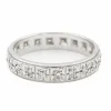 Bague Alliance Or blanc Diamant