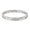 Bague Alliance Or blanc Diamant