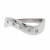 Bague Alliance Or blanc Diamant