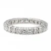 Bague Alliance Or blanc Diamant