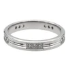 Bague Alliance Or blanc Diamant