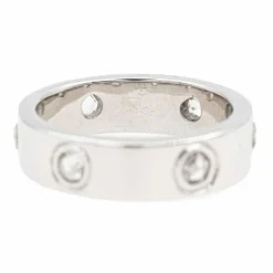 Bague Alliance Or blanc Diamant