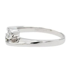 Bague Alliance Or blanc Diamant