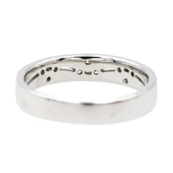 Bague Alliance Or blanc Diamant
