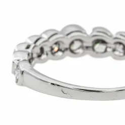 Bague Alliance Or blanc Diamant