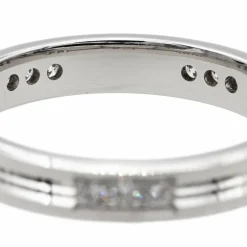Bague Alliance Or blanc Diamant