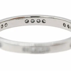 Bague Alliance Or blanc Diamant