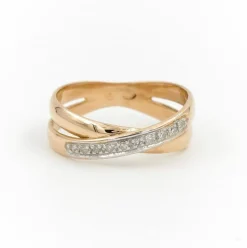 Bague Alliance Or jaune Diamant