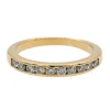 Bague Alliance Or jaune Diamant
