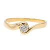 Bague Alliance Or jaune Diamant