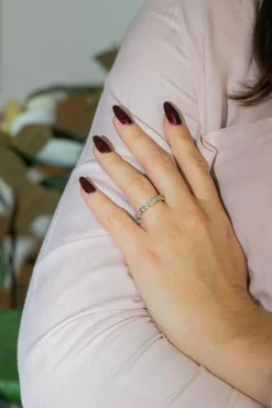 Bague Alliance Or jaune Diamant