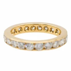 Bague Alliance Or jaune Diamant
