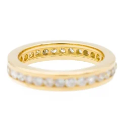 Bague Alliance Or jaune Diamant