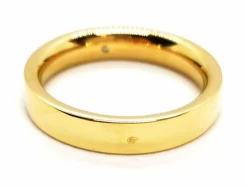 Bague Alliance Or jaune Diamant